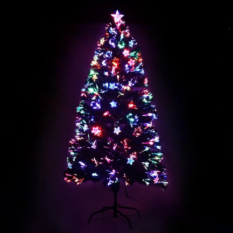 Santa Claus Christmas Tree 1.2M LED Xmas trees with Lights Multi Colour