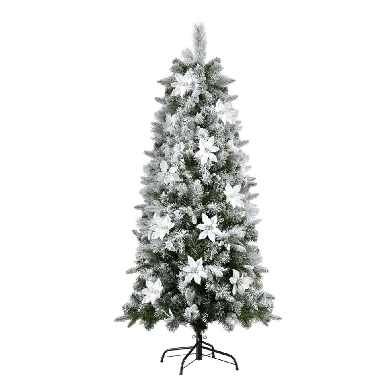 Christmas Festive Santa Hats Christmas Tree 1.8m Xmas Tree Snow Flocked Flowers Decor 564 Tips Christmas Festive Santa Hats Christmas Tree 1.8m Xmas Tree Snow Flocked Flowers Decor 564 Tips