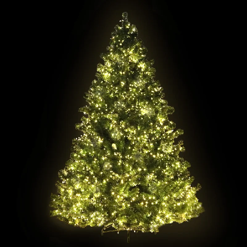 Christmas Pinecones Christmas Tree 1.8M Xmas Tree with 1980 LED Lights Warm White