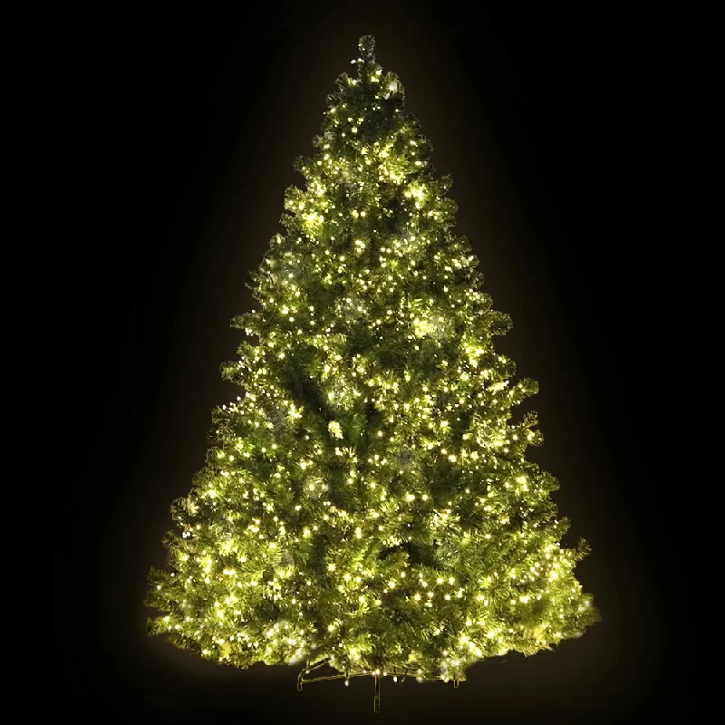 Christmas Feast Christmas Tree 2.1M Xmas Tree with 3000 LED Lights Warm White