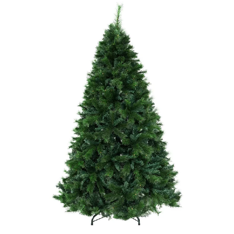 Christmas Market Christmas Tree 2.4M Xmas Trees Decorations Pine-Needle 2100 Tips