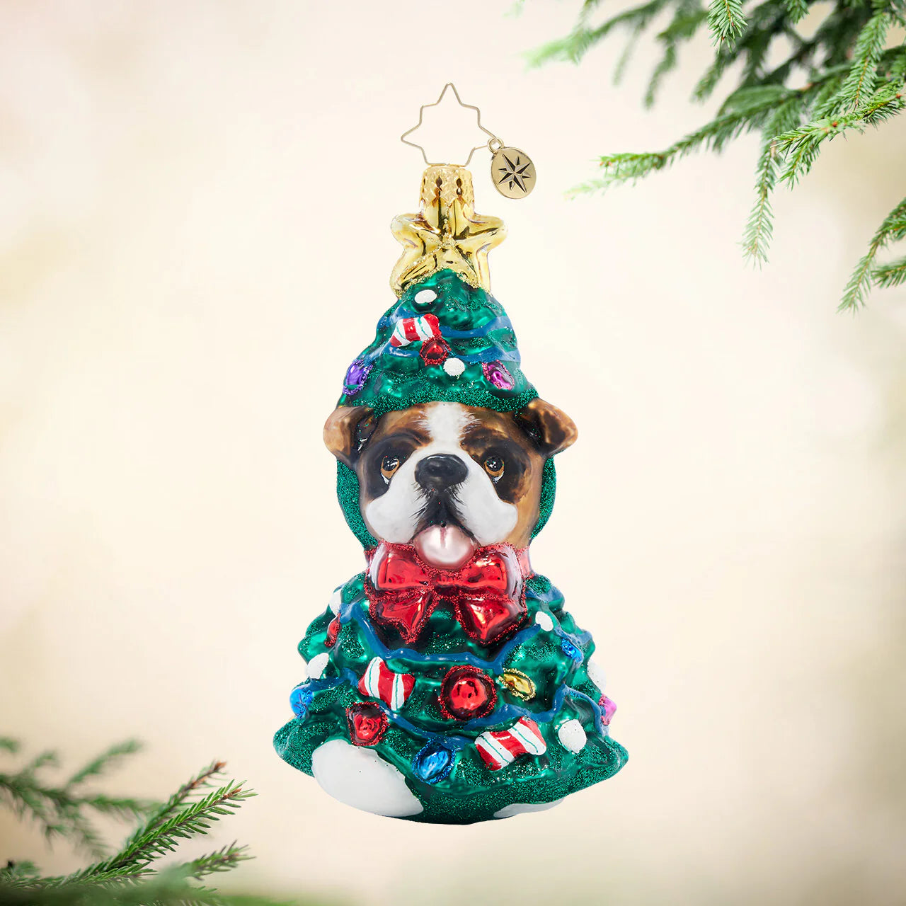 Christmas Snowflakes Christopher Radko – Ornament - Bulldog Christmas Couture