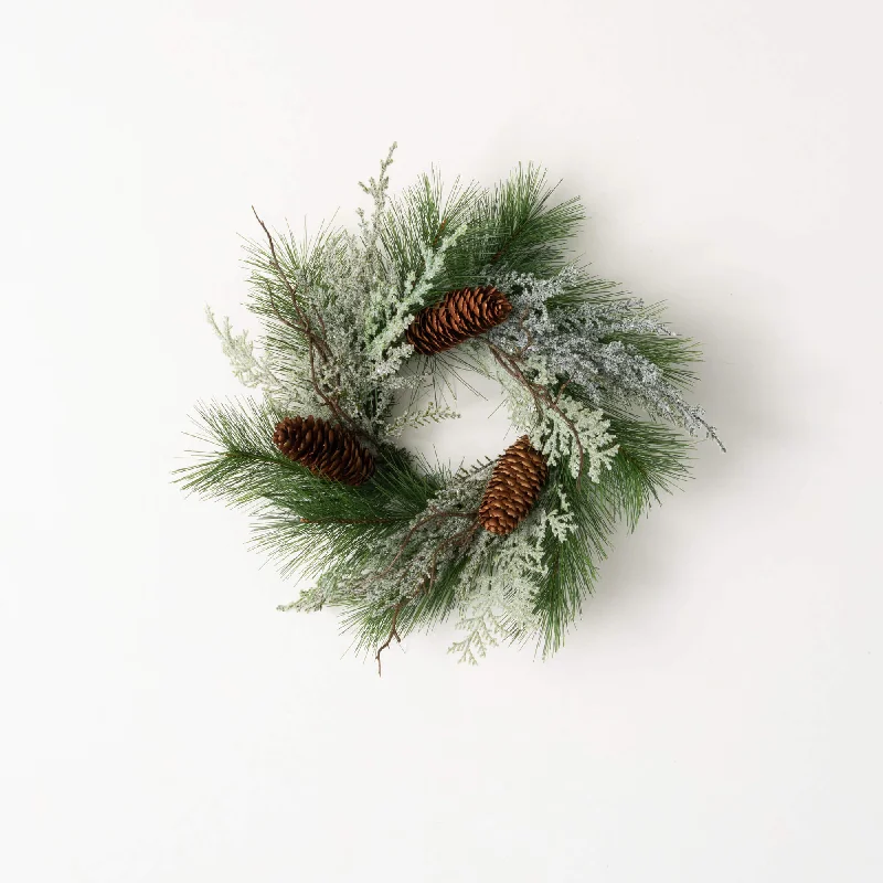 Christmas Magical Holiday Atmosphere Mixed Cedar & Pine Accent Ring