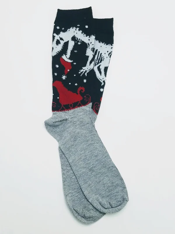 Christmas Day Dino Ate Santa Unisex Crew Socks