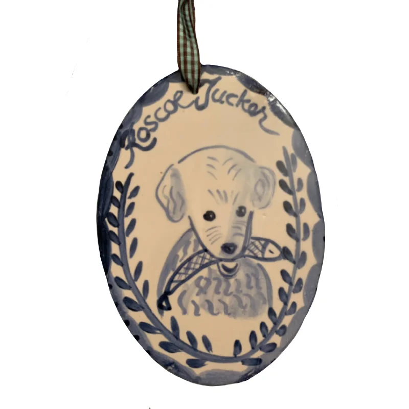 Christmas Music Dog Ornament