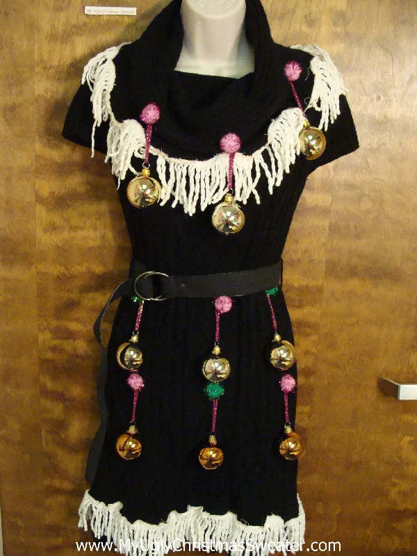 Christmas Stocking Stuffers Festive and Funny Ugly Christmas Sweater Party Dress Size S