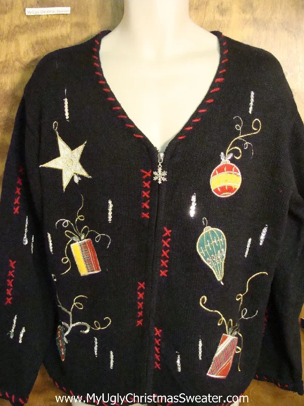 Christmas Festive Night Lights Festive Colorful Ugly Christmas Jumper