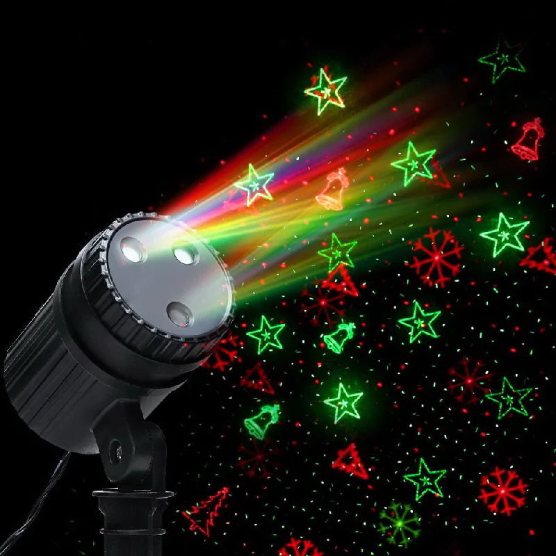 Christmas Jolly Festivities Projector Light Outdoor Decorations Christmas Lights Laser