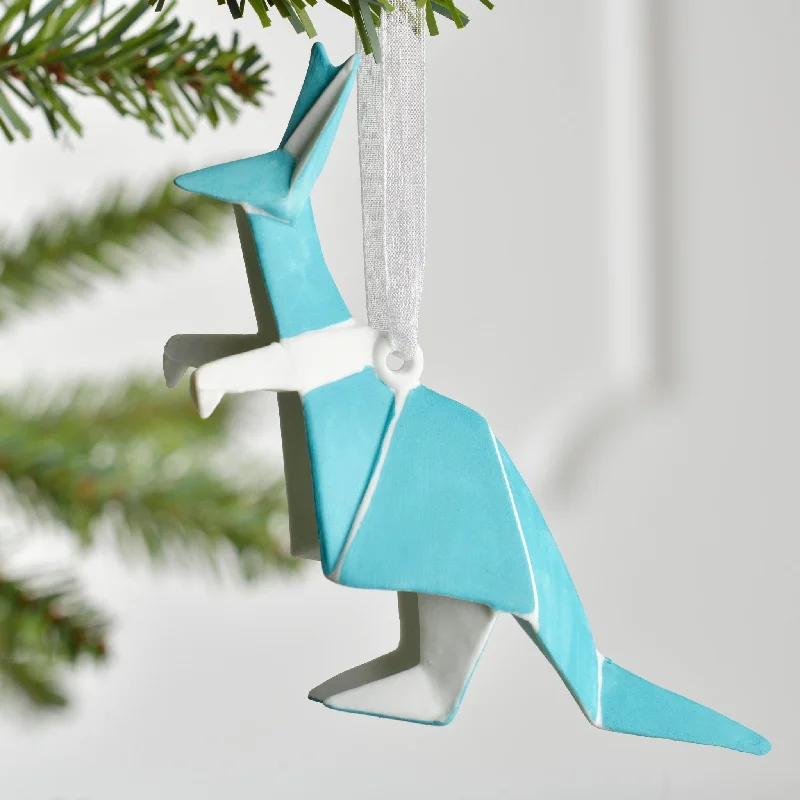 Christmas Scented Holiday Candles Origami Kangaroo Ornament