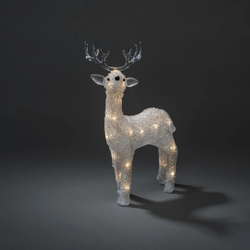 Christmas Holiday Gathering Konstsmide Acrylic Reindeer 31cm
