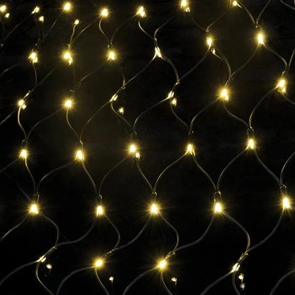Christmas Pajamas LED Warm White Net Light (2.4m)