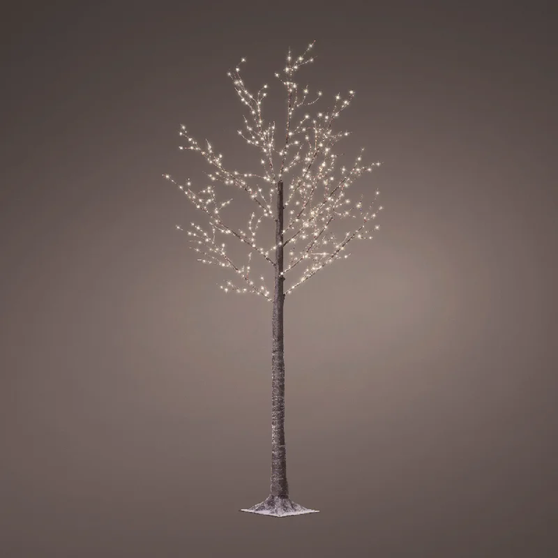 Christmas Pinecones Lumineo Micro LED Twig Tree Warm White