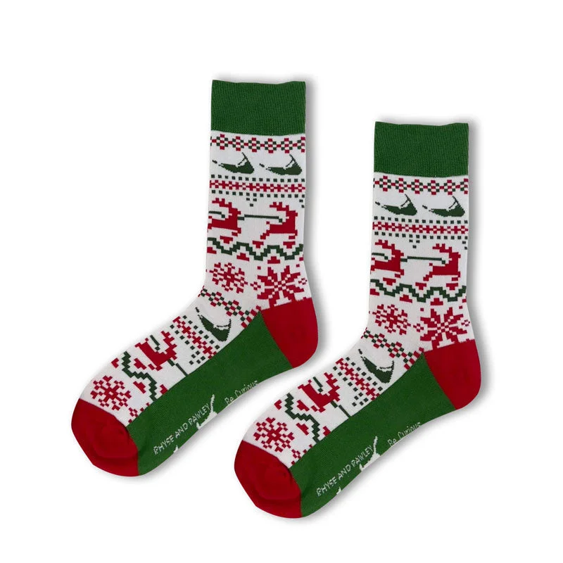 Merry Christmas Nantucket Sock