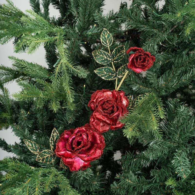 Christmas Star Metallic Magic Rose