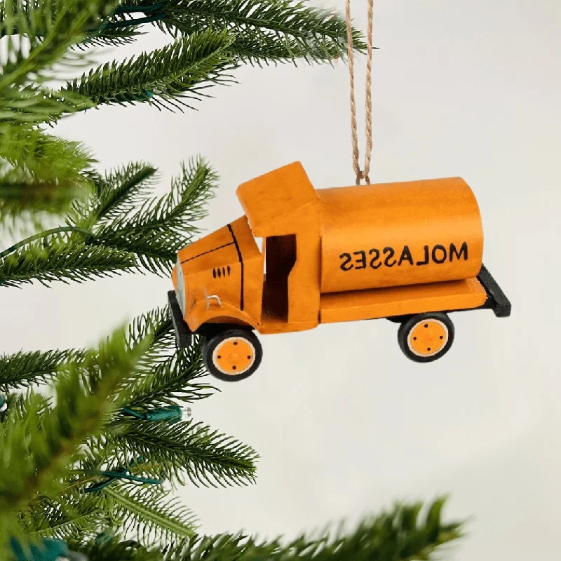 Christmas Midnight Fun Molasses Truck Ornament