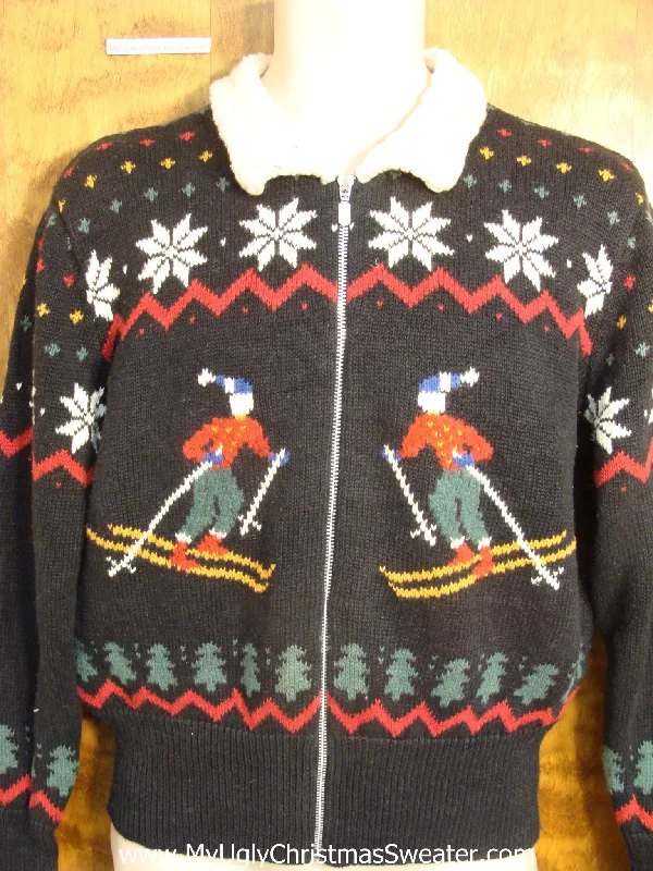 Nordic Vintage Ski Christmas Sweater