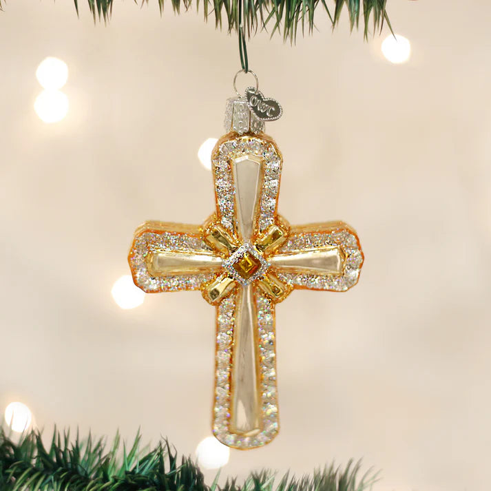 Christmas Centerpiece Old World Christmas - Ornament - Holy Cross