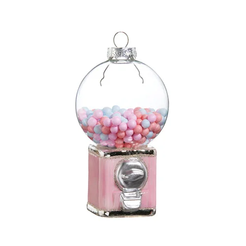 Christmas Gifts Ornament - Pink Gumball Machine