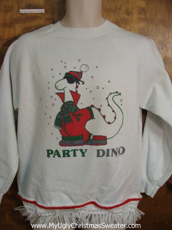 PARTY DINO Christmas Sweatshirt