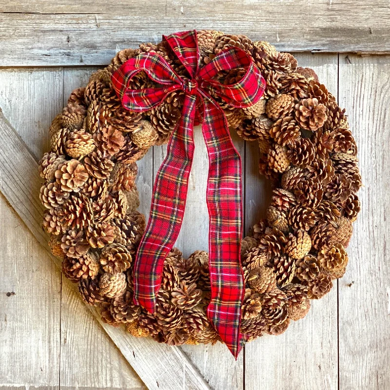 Pine Cone Wreath