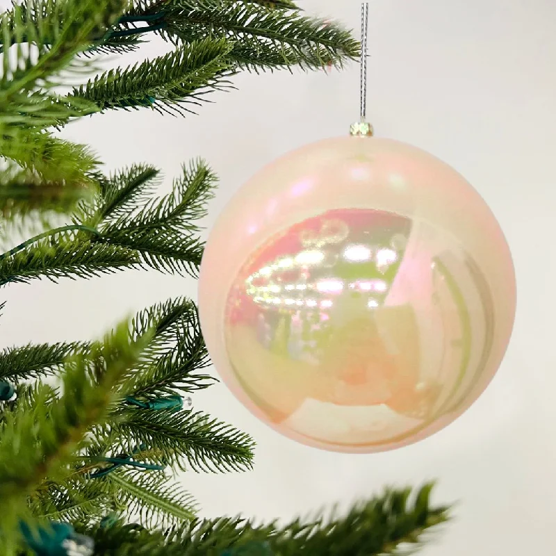 Christmas Countdown Pink Cats Eye Ball Ornament