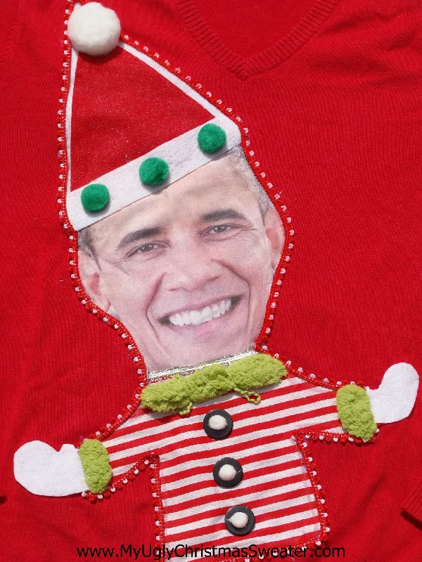 President Obama Christmas Sweater