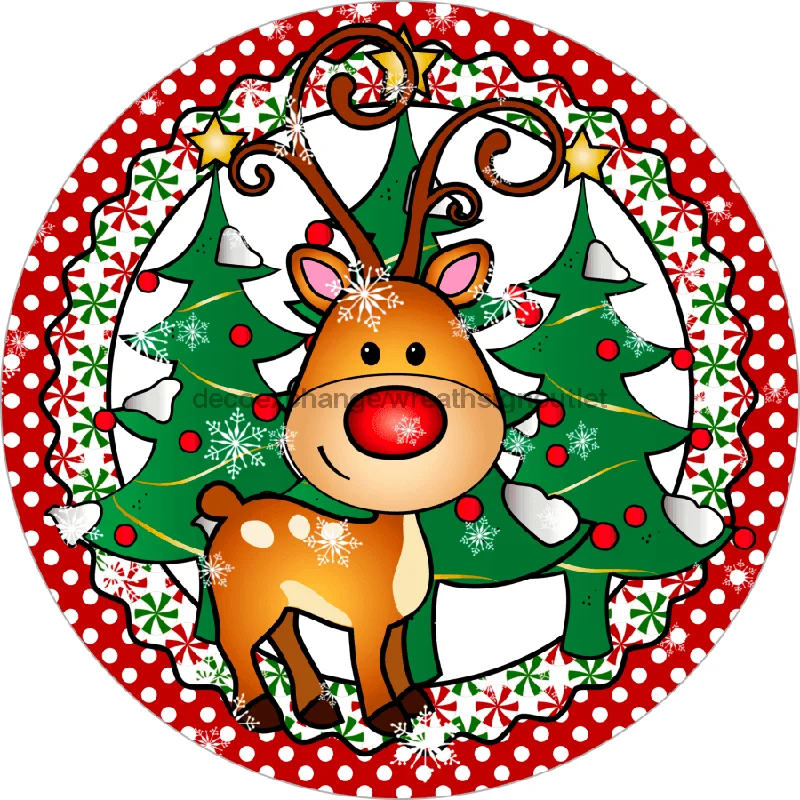 Christmas Holiday Gathering Reindeer Sign, Christmas Sign, 10" Round, VINYL-DECOE-722, Sign For Wreath, 10" Vinyl Round Christmas Holiday Gathering Reindeer Sign, Christmas Sign, 10" Round, VINYL-DECOE-722, Sign For Wreath, 10" Vinyl Round