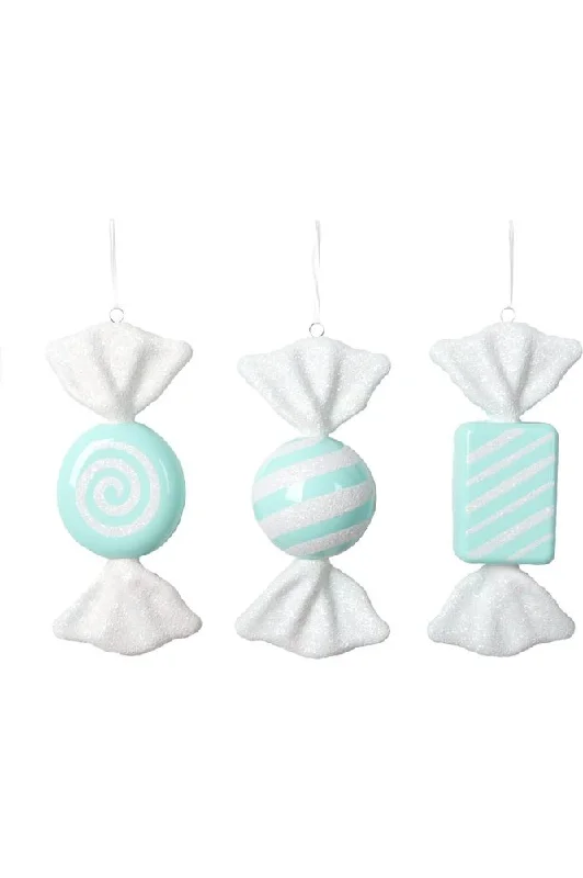 Christmas Night Seafoam Candy Ornament (Assortment of 3)