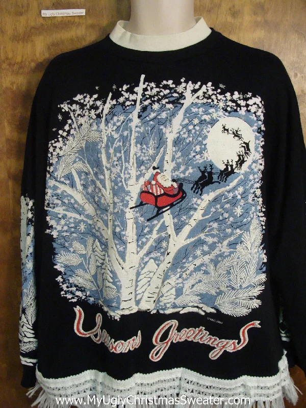 SEASONS GREETINGS Christmas Sweatshirt