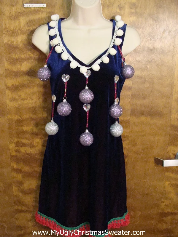 Christmas Movie Night Sexy and Fun Ugly Christmas Sweater Party Dress Size S