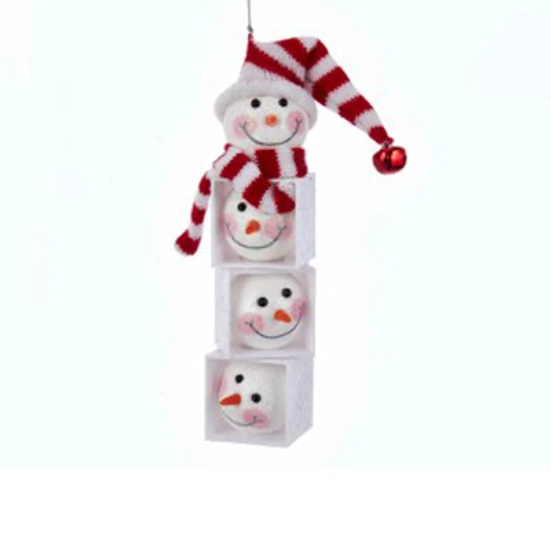 Christmas Scented Holiday Candles Snowman Head Block Ornaments, 6,25 Inches, 1 Count Christmas Scented Holiday Candles Snowman Head Block Ornaments, 6,25 Inches, 1 Count