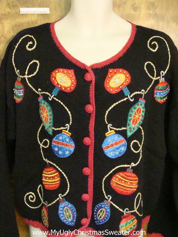 Christmas Market Super Awful Horrible Ugly Christmas Sweater