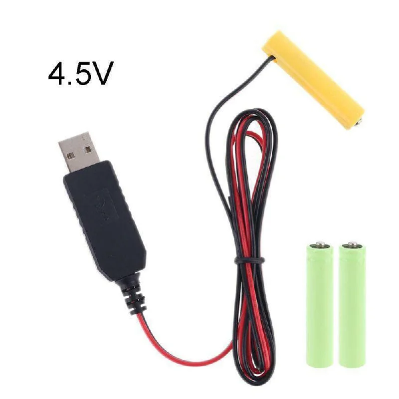 Christmas Cozy Winter Nights USB Battery Replacer 3pk AAA