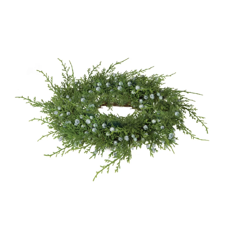 Christmas Glittering Snowy Roofs Juniper & Berry Accent Ring