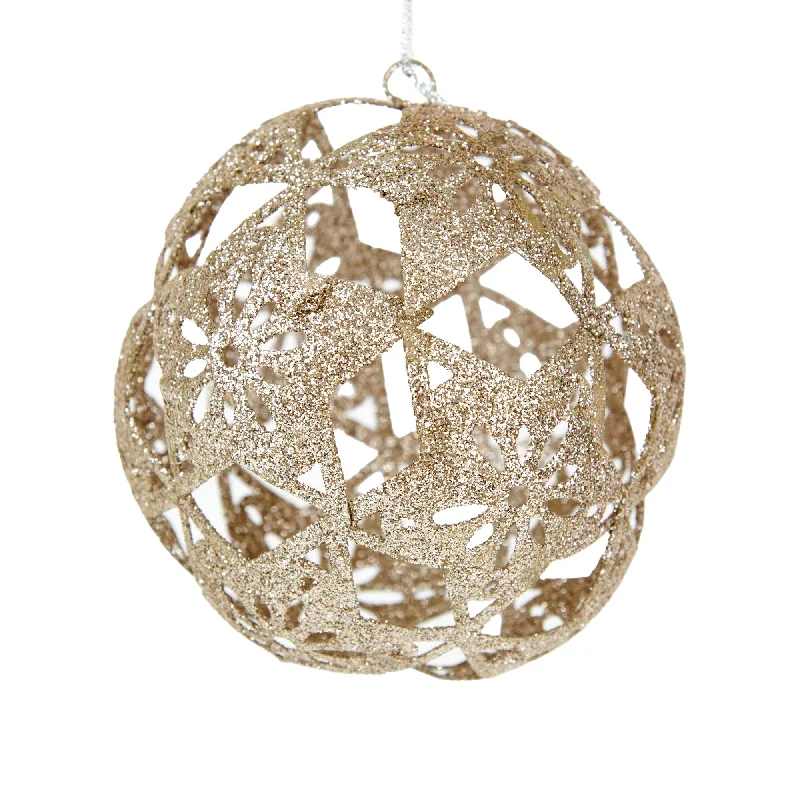 Christmas Songs Christmas Wire Ball, Star Design- 16cm