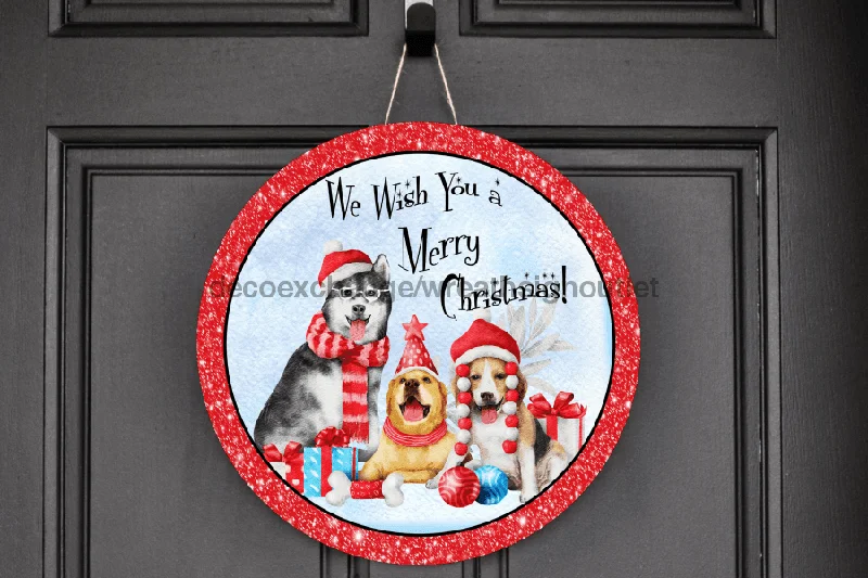 Christmas Festive Festivities Wreath Sign, Christmas Sign, Christmas Dog Sign, DECOE-2031, Sign For Wreath, 10" Wood Sign Christmas Festive Festivities Wreath Sign, Christmas Sign, Christmas Dog Sign, DECOE-2031, Sign For Wreath, 10" Wood Sign