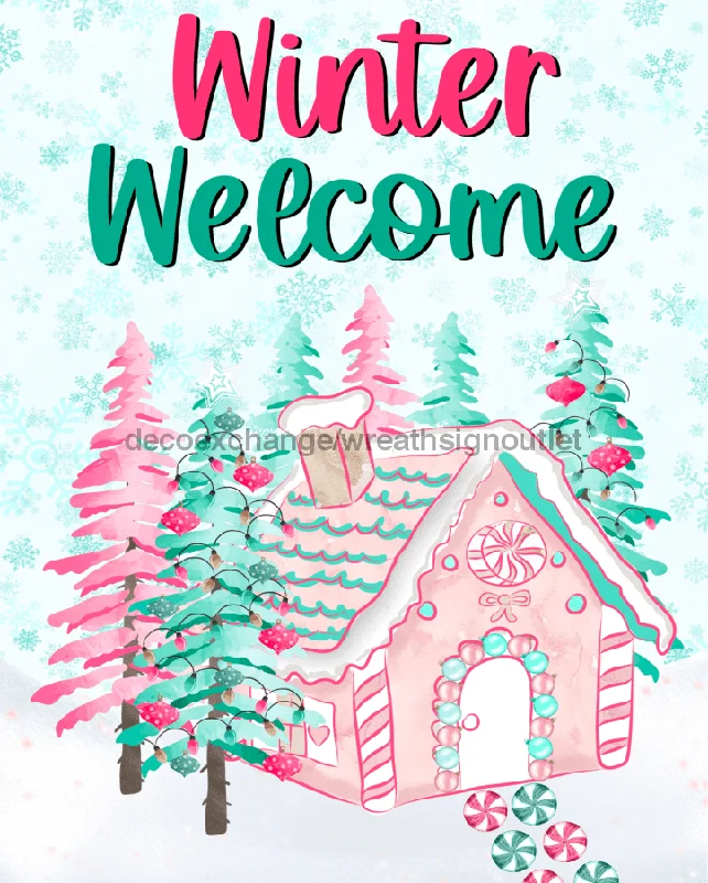 Christmas Caroling Wreath Sign, Pink and Mint Christmas, Christmas Candy Sign, Christmas Sign, DECOE-358, Sign For Wreath, 8x10" Metal Sign Christmas Caroling Wreath Sign, Pink and Mint Christmas, Christmas Candy Sign, Christmas Sign, DECOE-358, Sign For Wreath, 8x10" Metal Sign
