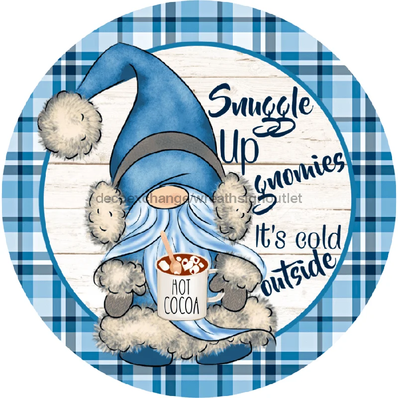 Christmas Fireplace Mantel Wreath Sign, Snugle Up Gnomies, Gnome Christmas Sign, Metal Sign, DECOE-766, Sign For Wreath, 11.75" Metal Sign Christmas Fireplace Mantel Wreath Sign, Snugle Up Gnomies, Gnome Christmas Sign, Metal Sign, DECOE-766, Sign For Wreath, 11.75" Metal Sign