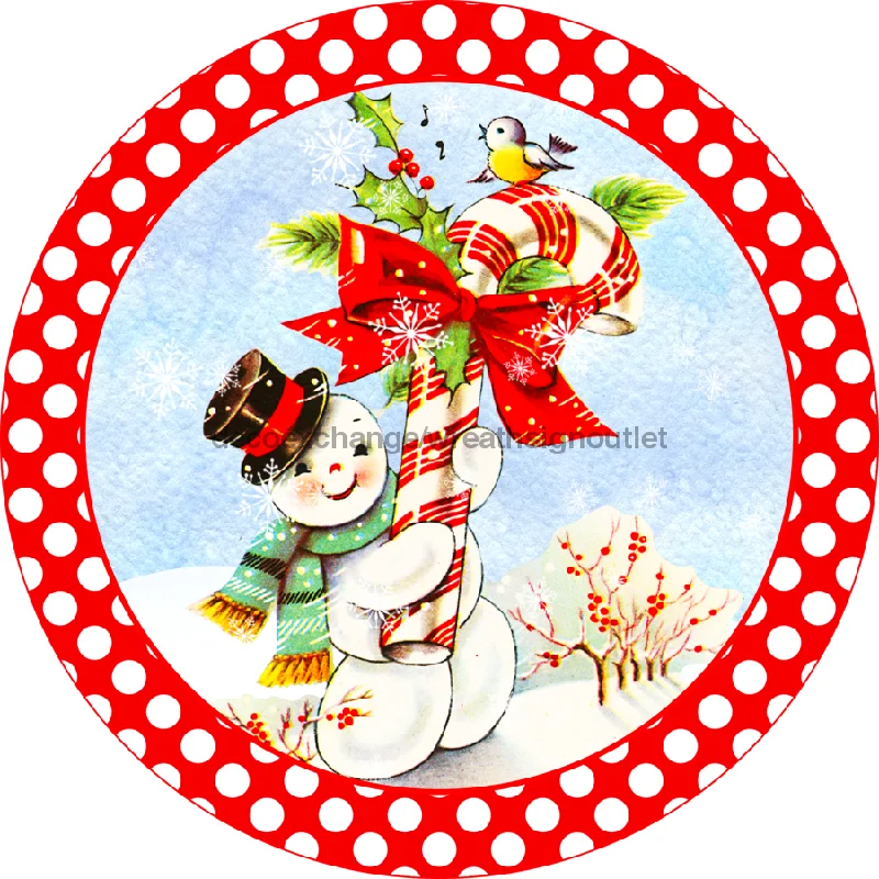 Cozy Christmas Wreath Sign, Vintage Christmas Sign, Snowman Sign, 18" Wood Round, Sign, DECOE-883, Sign For Wreath, 18" Wood Round Cozy Christmas Wreath Sign, Vintage Christmas Sign, Snowman Sign, 18" Wood Round, Sign, DECOE-883, Sign For Wreath, 18" Wood Round