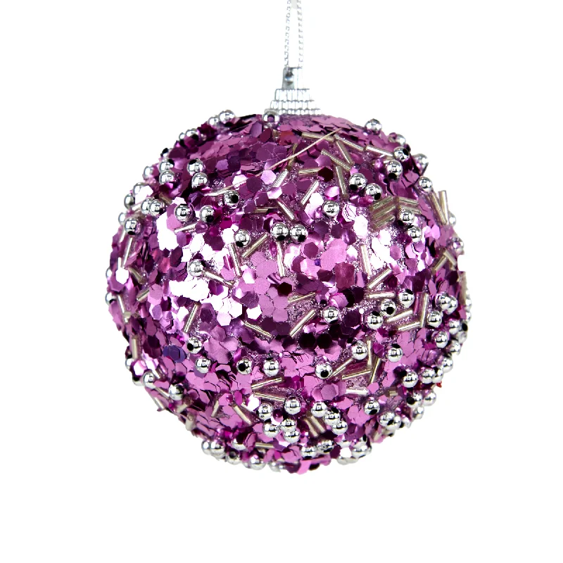 Christmas Starry Outdoor Lights Christmas Bauble, Crinkle- 8cm