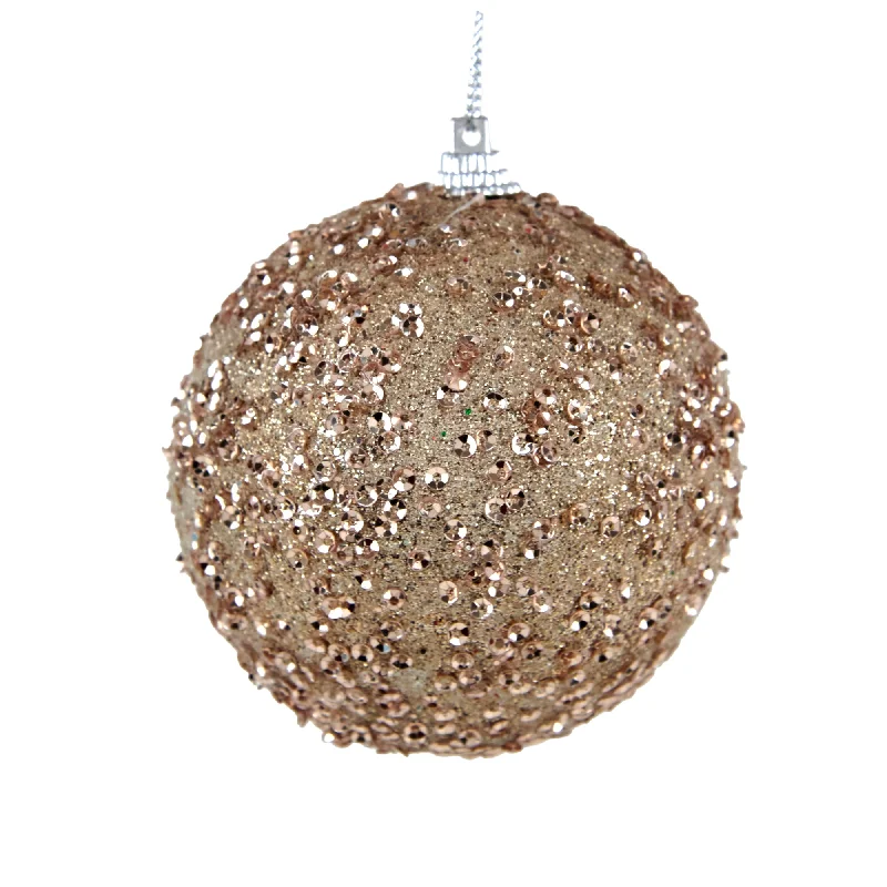 Christmas Magical Holiday Atmosphere Christmas Bauble, Heart Of Glass #61- 8cm