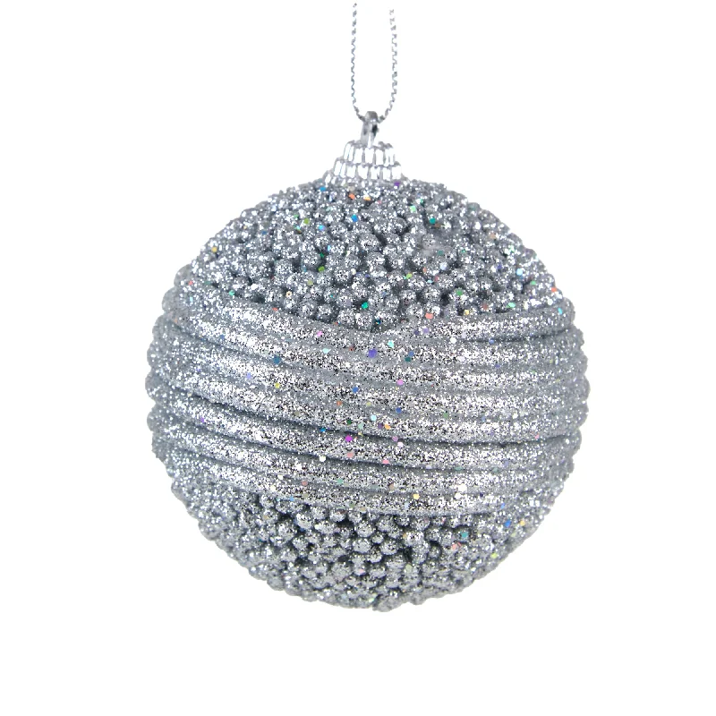 Christmas Bells Christmas Bauble, Sequins Stitch #47- 8cm