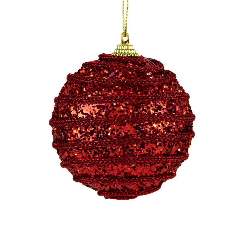 Christmas Ornaments Christmas Bauble, Sequins #22- 8cm