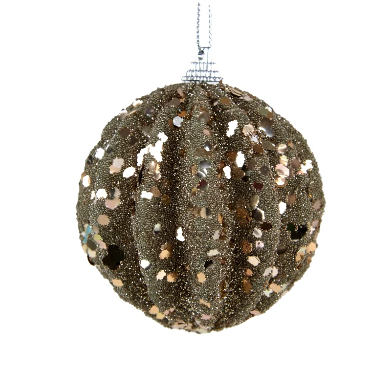 Christmas Fireplace Mantel Christmas Bauble, Shattered #70- 8cm