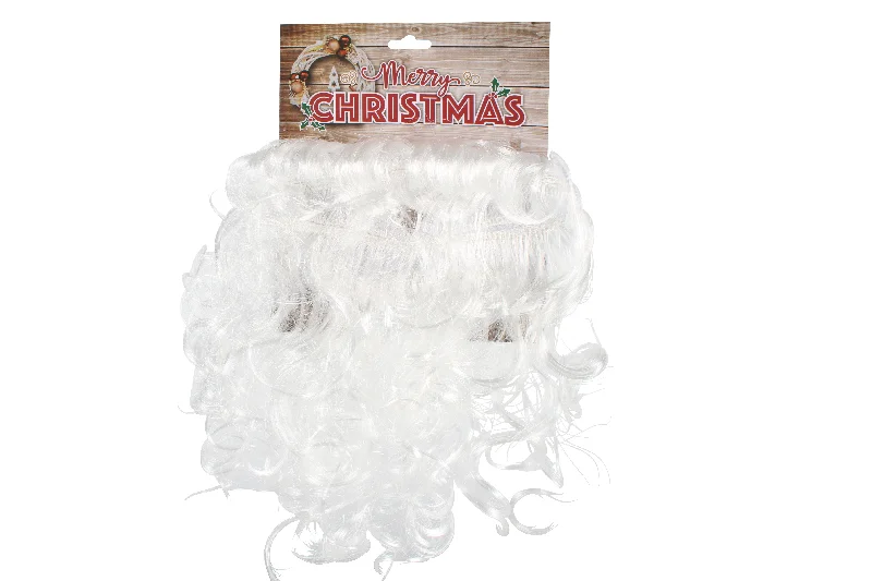 Christmas Pine Tree Christmas Deluxe, Thick Santa Beard- 24x17cm