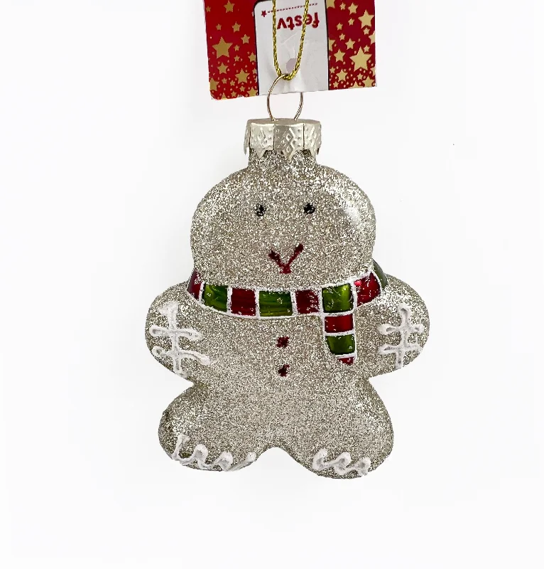 Christmas Pinecones Christmas Glass Figure, Gingy- 6.2x9.5x10.8cm