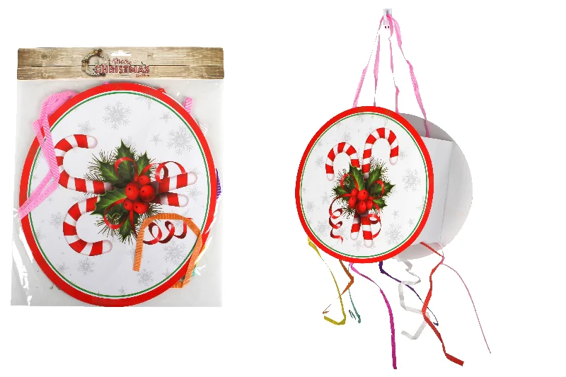 Christmas Snow Globe Decorations Christmas Pinata, Candy Canes- 32x38cm