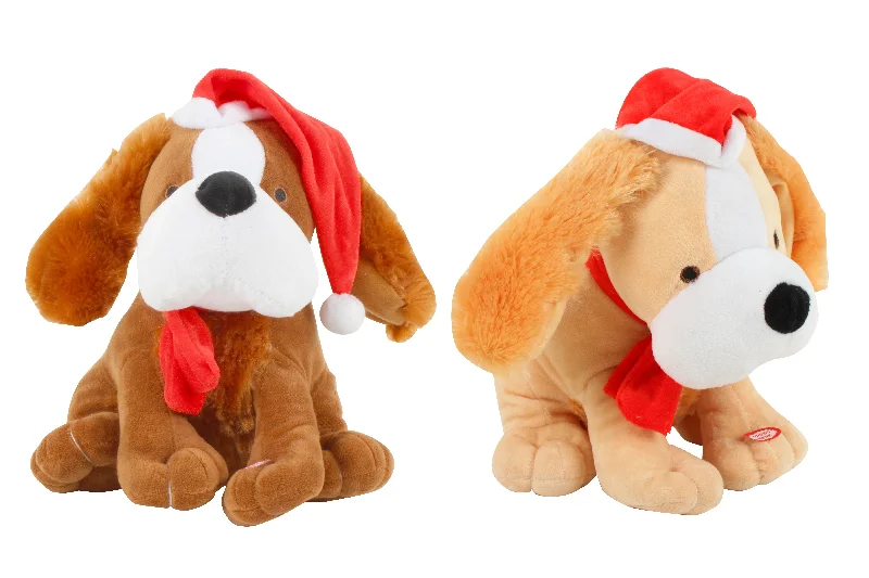 Christmas Enchanted Night Sky Christmas Singing Dancing Puppy 2 Assorted- 26x25x25cm Christmas Enchanted Night Sky Christmas Singing Dancing Puppy 2 Assorted- 26x25x25cm