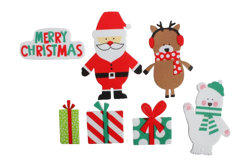 Christmas Icy Wonderland Christmas Stickers, 70 Pack- 20x15x3cm