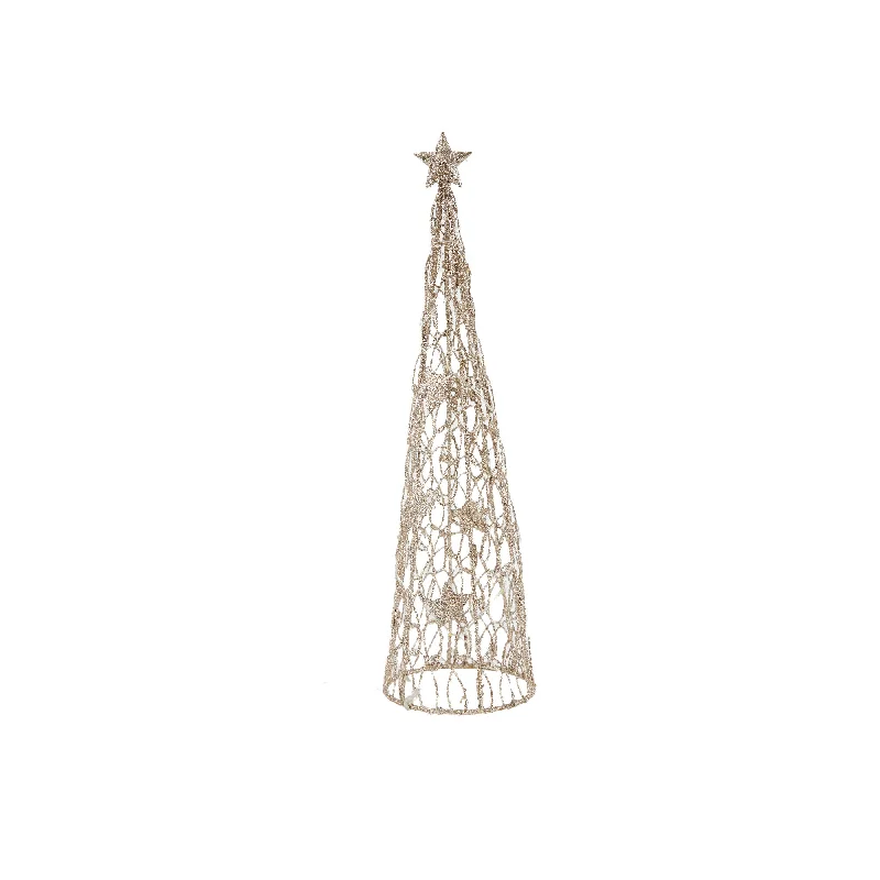 Christmas Wishes Christmas Tree With B/O Lights Up- 40cm